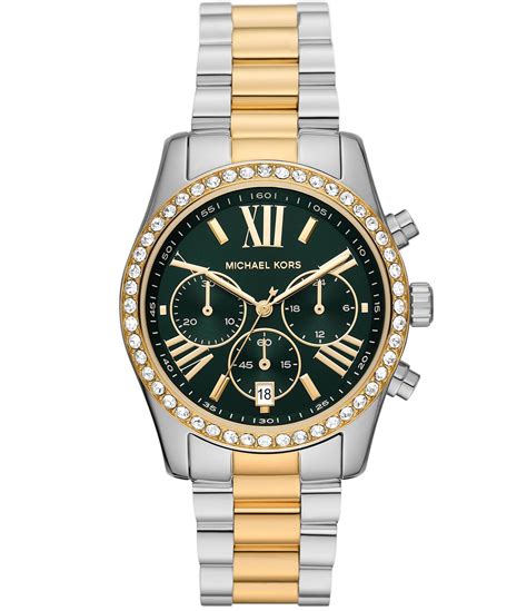 michael kors lexington gunmetal stainless steel watch|Michael Kors lexington watch women.